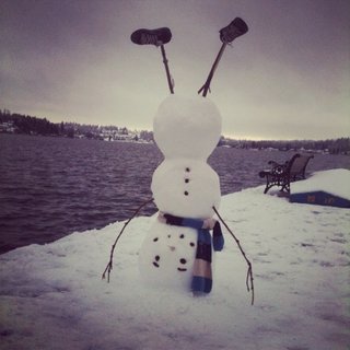 Πως φτιάχνουμε χιονάνθρωπο - Μάθημα για αρχάριους!!