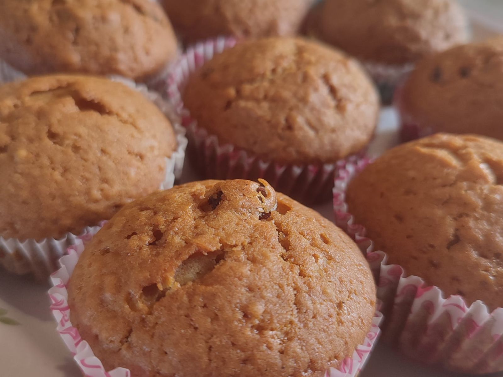 Cupcakes με άρωμα μελομακάρονο