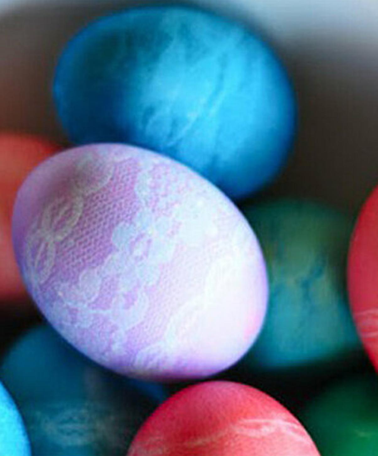 Πασχαλινά δαντελένια αβγά….