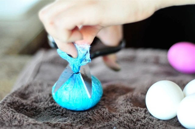 Πασχαλινά δαντελένια αβγά….