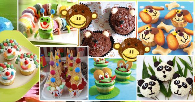 cupcakes για παιδικό πάρτυ !