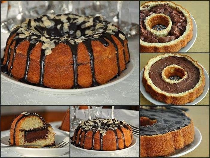 Απολαυστικό κέικ πορτοκαλιού με γέμιση merenda και σάλτσα σοκολάτας!!! Απολαυστικό κέικ πορτοκαλιού με γέμιση merenda και σάλτσα σοκολάτας!!!