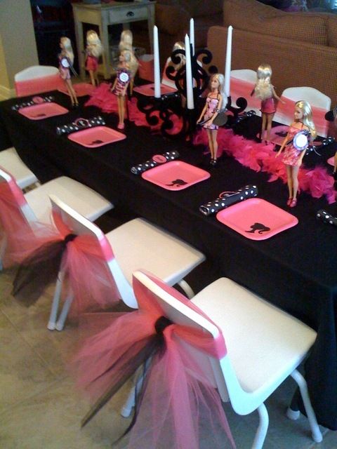 "Barbie Birthday Bash "....i would totally be fine with a Barbie themed birthday party or bridal shower! @Kara Rashall @Amber Henson @Allison Palmer @Caryce Gilmore