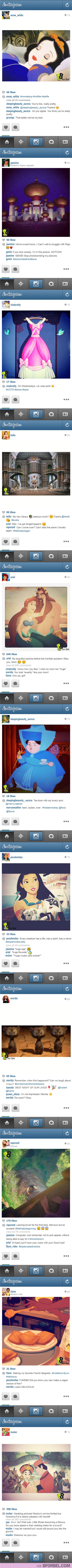 Αν οι πριγκίπισσες της Disney είχαν Instagram