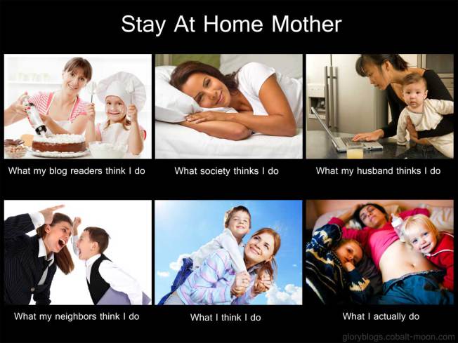 Είσαι μαμά στο σπίτι? Μα ΤΙ κάνεις όλη μέρα?