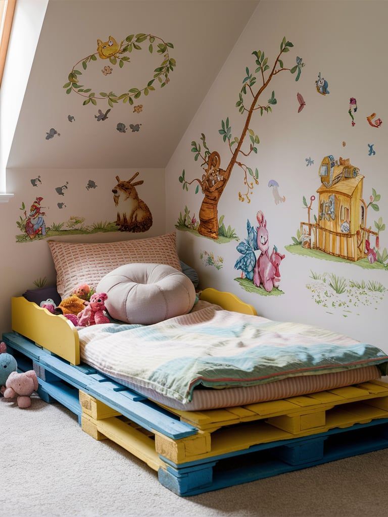 Ιδέες για ΠΑΙΔΙΚΑ - ΝΕΑΝΙΚΑ δωμάτια από ΠΑΛΕΤΕΣ !