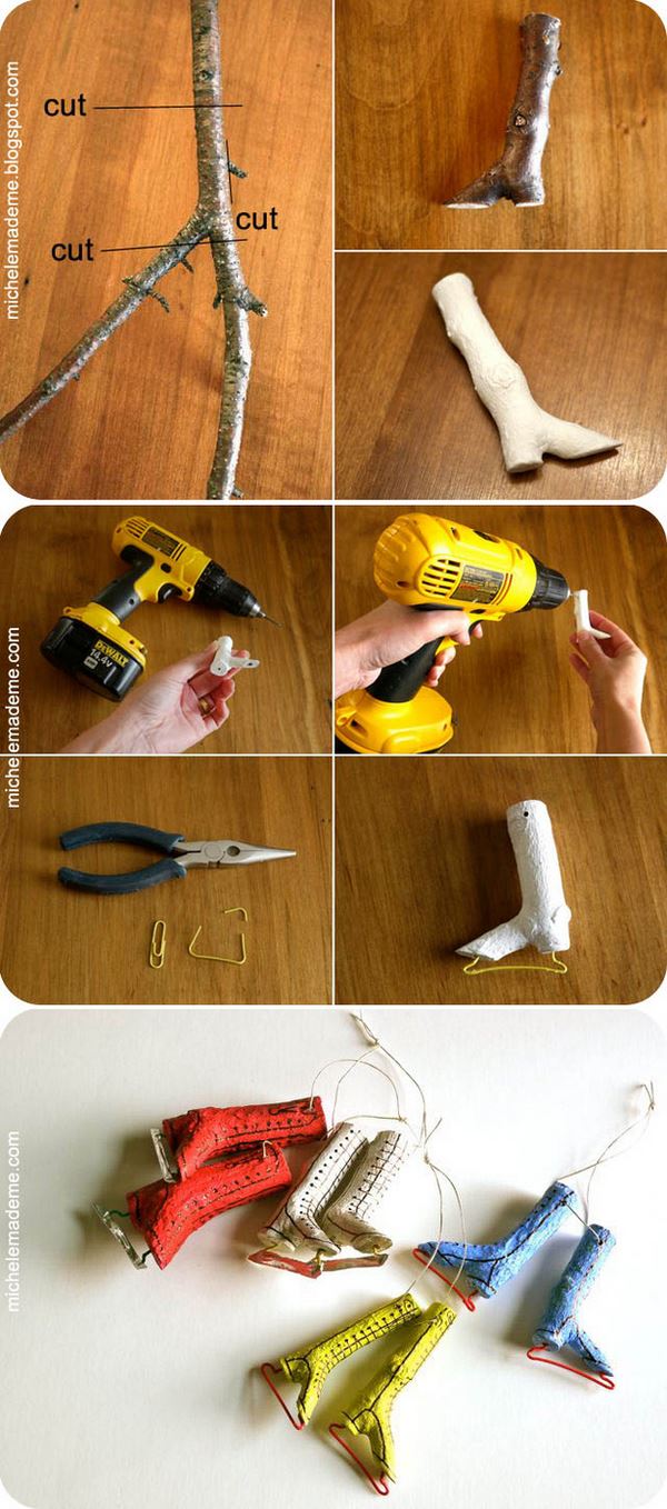 30 απίθανες ιδέες για να κατασκευάσετε τα δικά σας Χριστουγεννιάτικα στολίδια