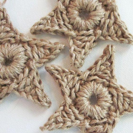 Χριστουγεννιατικα στολιδια απο σπαγκο!