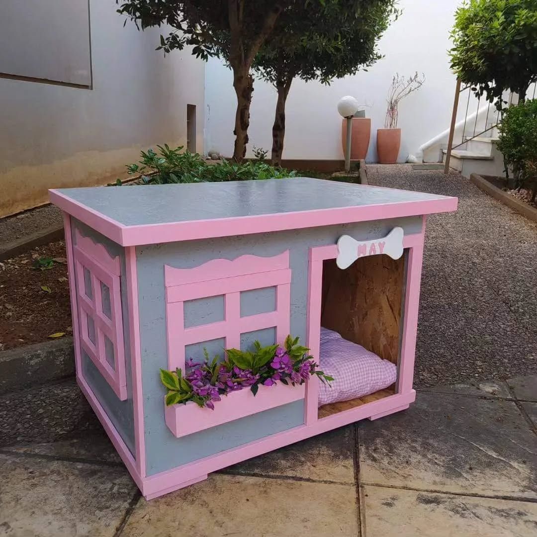 Σπιτάκια σκύλων που θα σας πάρουν το μυαλό και μια κατασκευή βήμα βήμα