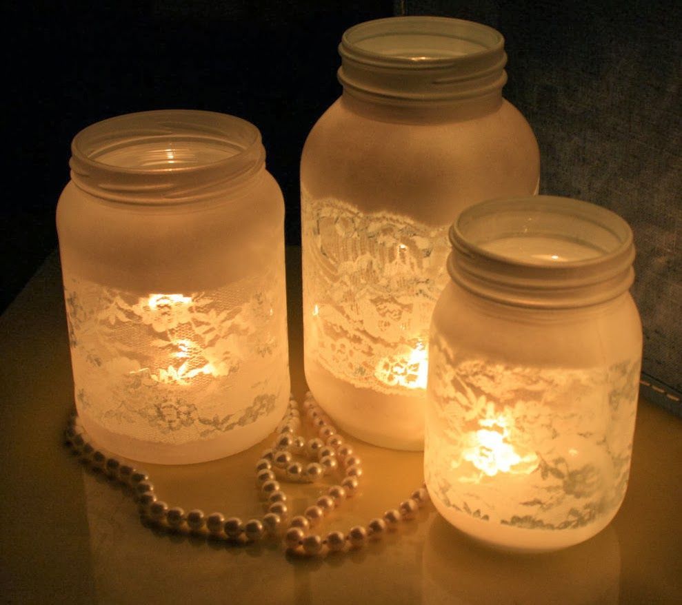 Κατασκευές με δαντέλα!Θα τις λατρέψετε!