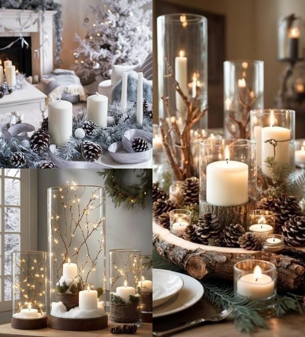 Χριστουγεννιατικα κηροπήγια