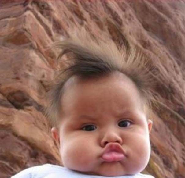 Τα πιο στρουμπουλά μάγουλακια  