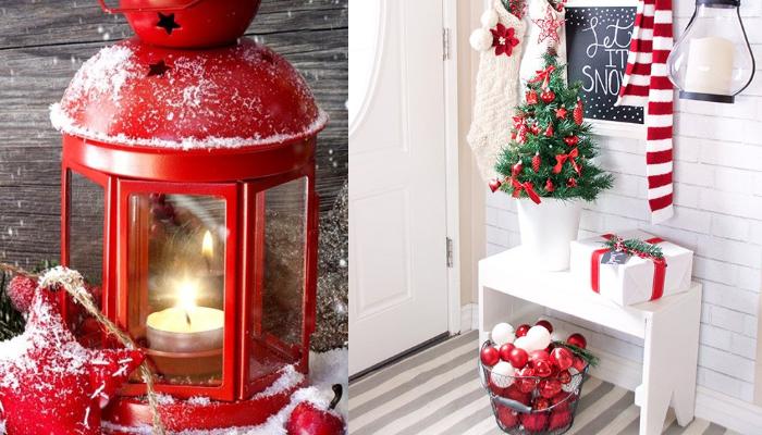 ΟΛΑ κόκκινα! 40 ιδέες για την πιο RED Χριστουγεννιατικη  διακόσμηση