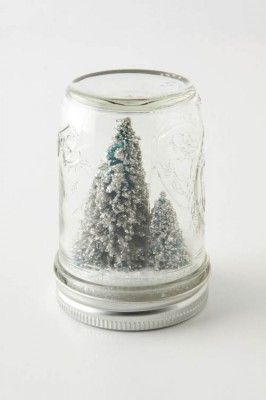 11 χριστουγεννιατικες κατασκευές με γυάλινα βαζάκια!