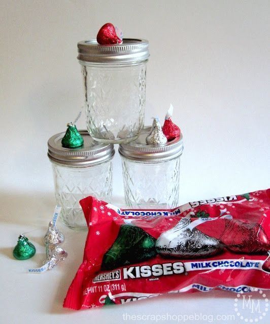 11 χριστουγεννιατικες κατασκευές με γυάλινα βαζάκια!