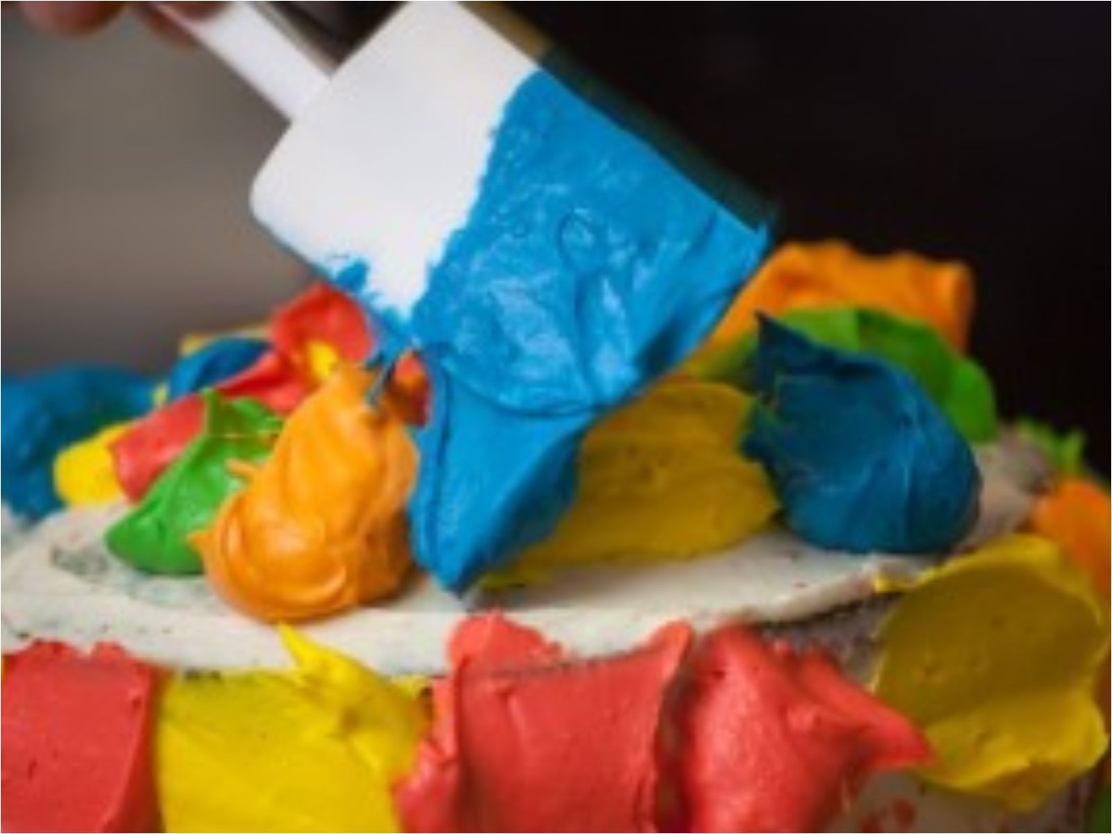 Πώς χρησιμοποιούμε τα χρώματα ζαχαροπλαστικής