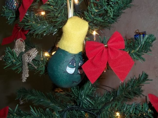 26 Ιδεες για να φτιαξετε στολιδια απο παλιες λαμπες!