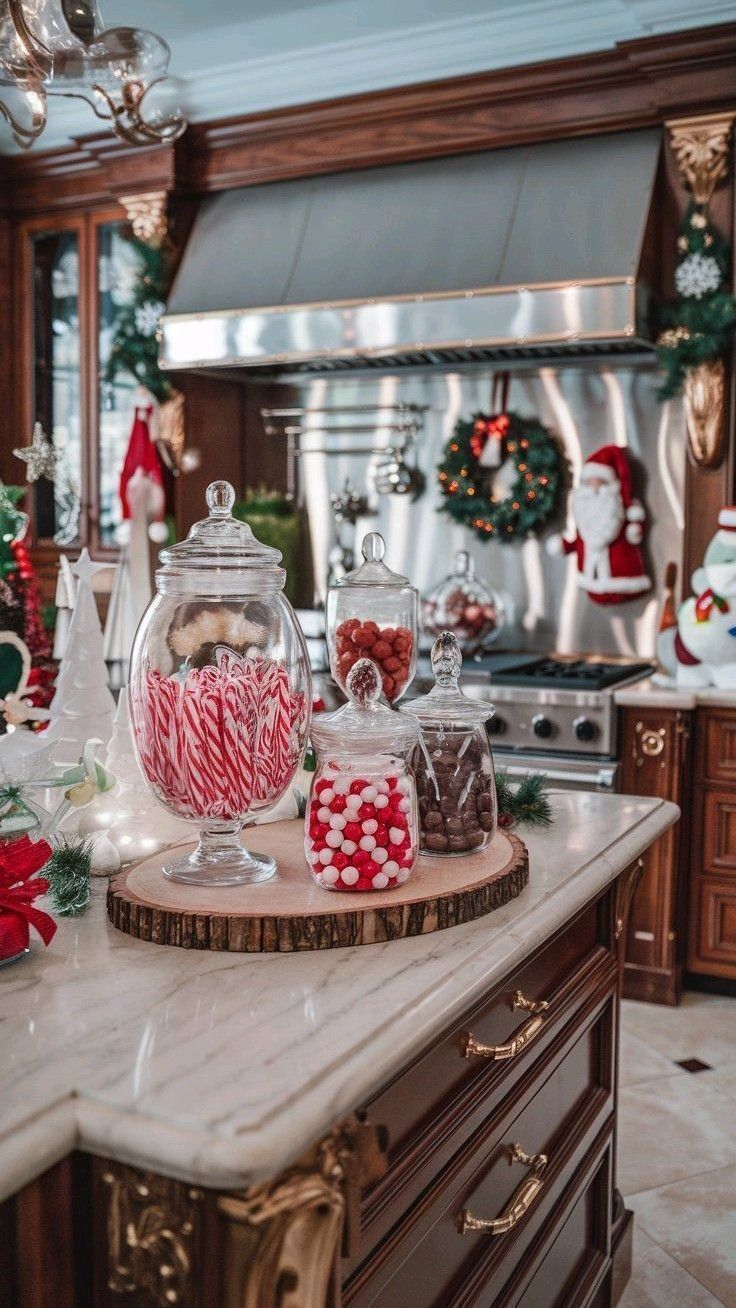 Χριστουγεννιάτικη-διακόσμηση-κουζίνα-ζαχαρωτά-