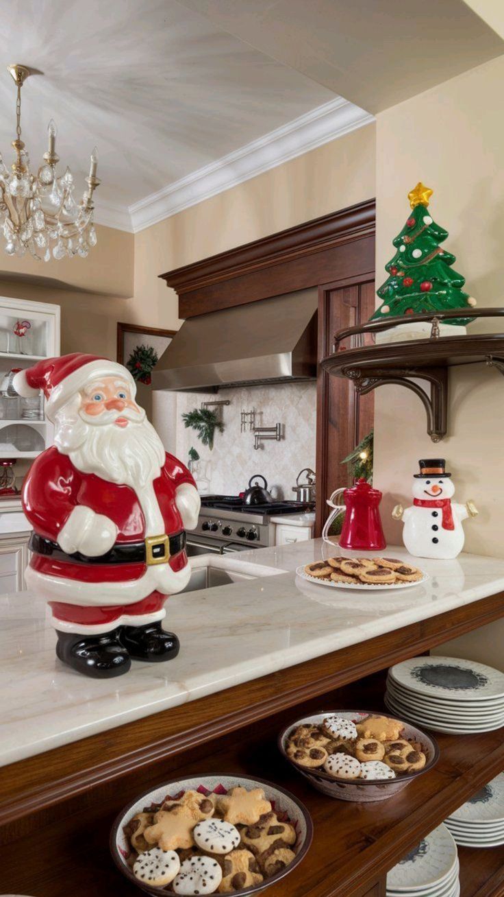 Χριστουγεννιάτικη-διακόσμηση-κουζίνα-άγιος-Βασίλης-