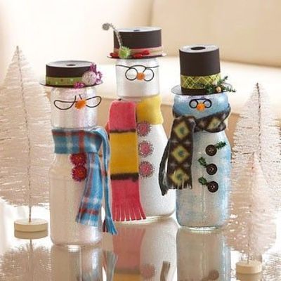 χιονάνθρωποι-από-μπουκάλια- χιονάνθρωποι-από-μπουκάλια-