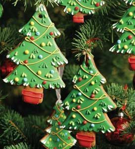 'Christmas Tree' Gingerbread Cut Out Cookies (by WearEver)