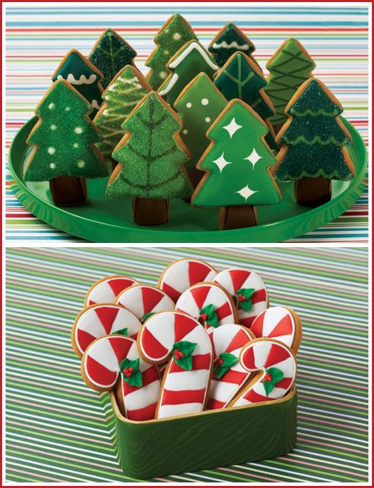 Christmas Cookies by Elini's..i could do this..try, anyway.