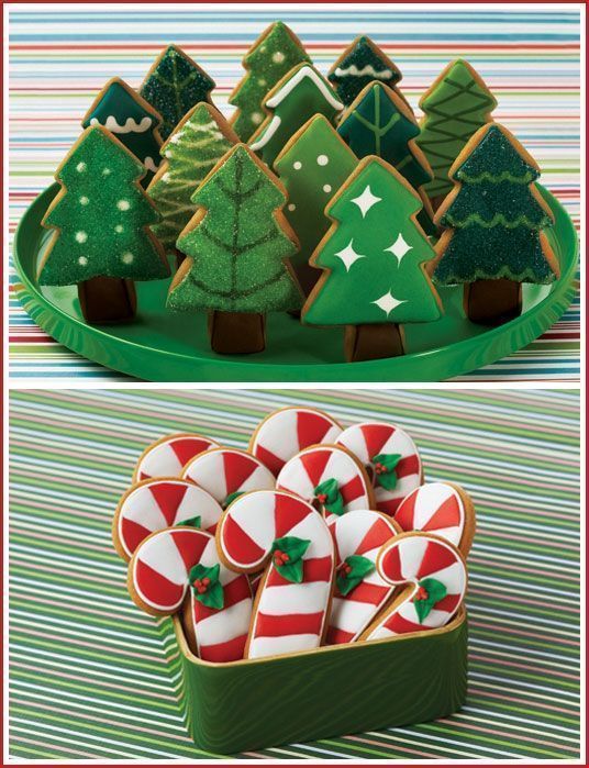 Christmas Cookies by Elini's..i could do this..try, anyway.