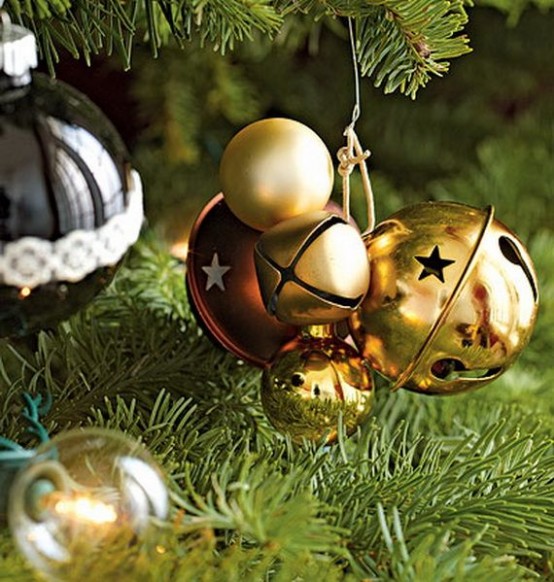 51 ιδέες για Χριστουγεννιάτικη διακόσμηση με κουδουνάκια