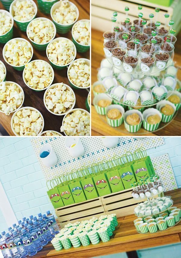 Bodacious Teenage Mutant Ninja Turtles Birthday Party