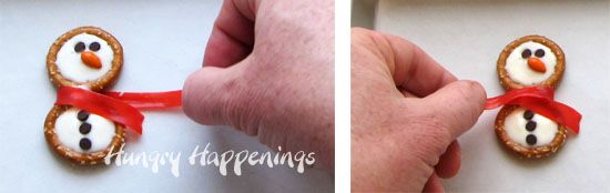 Μπισκότα χιονάνθρωποι