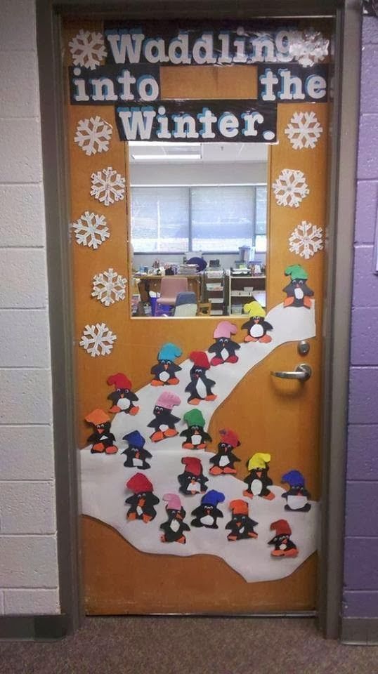 Ιδέες για χριστουγεννιάτικες πόρτες!