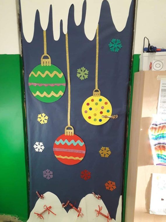 Ιδέες για χριστουγεννιάτικες πόρτες!