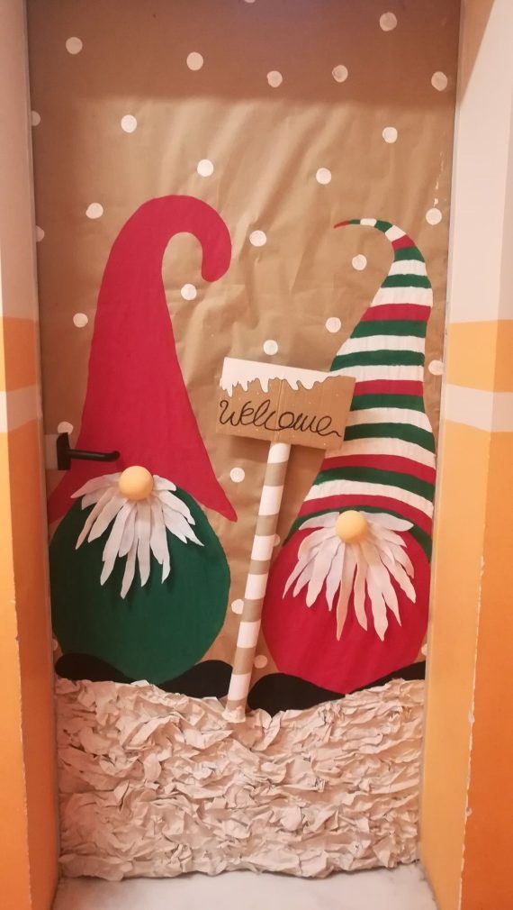 Ιδέες για χριστουγεννιάτικες πόρτες!