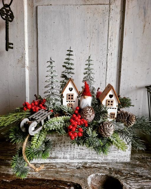 Ιδεες για χριστουγεννιατικες συνθεσεις