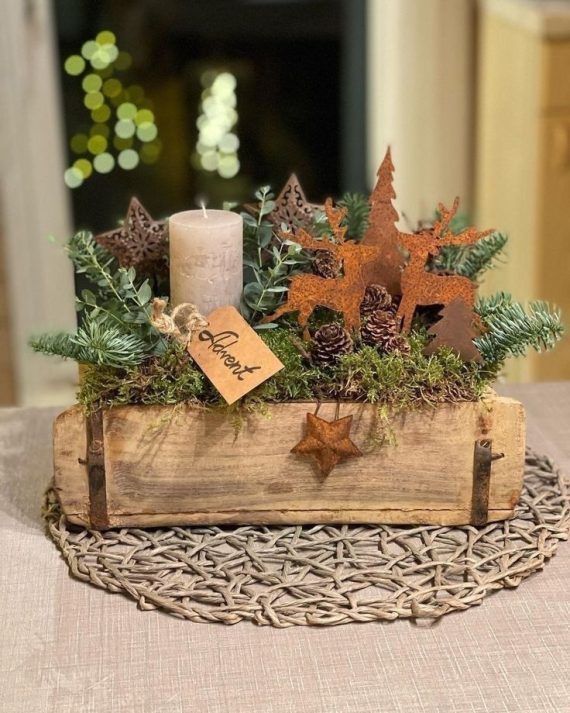 Ιδεες για χριστουγεννιατικες συνθεσεις