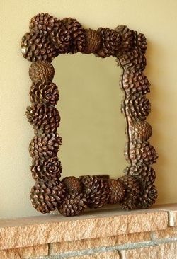 Ιδεες για χριστουγεννιατικη διακοσμηση με κουκουναρια!