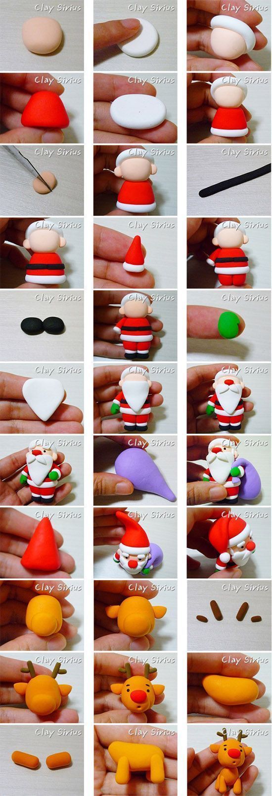 Δείτε πως να φτιάξετε πανεμορφα Χριστουγεννιάτικα στολίδια και αξεσουάρ από πολυμερικό πηλό (ΟΔΗΓΙΕΣ)