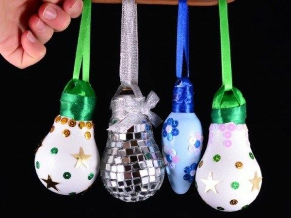 diy-christmas-ornaments-light-bulbs-sequins-ribbons