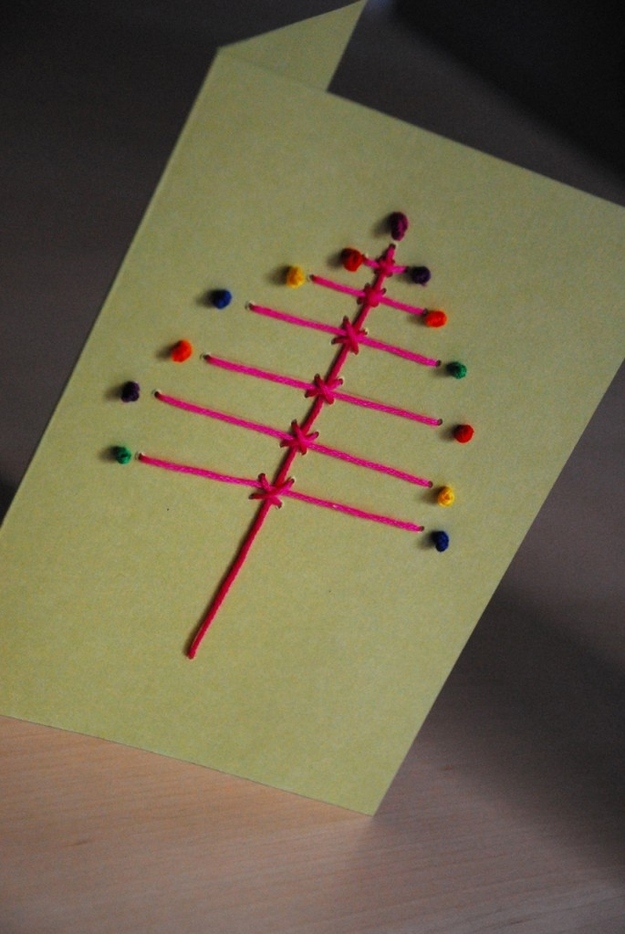 Φανταστικες Ιδεες για χειροποιητες Χριστουγεννιατικες καρτες