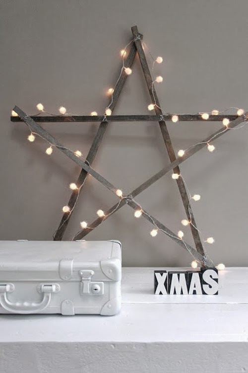 Απίθανες Χριστουγεννιάτικες ιδέες διακόσμησης με αστέρια