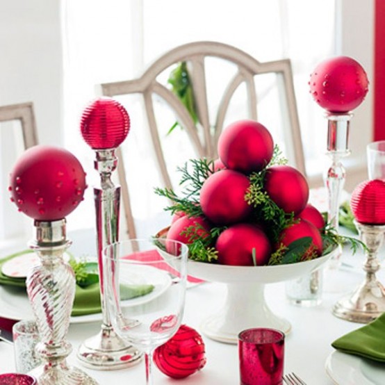ΟΛΑ κόκκινα! 40 ιδέες για την πιο RED Χριστουγεννιατικη διακόσμηση