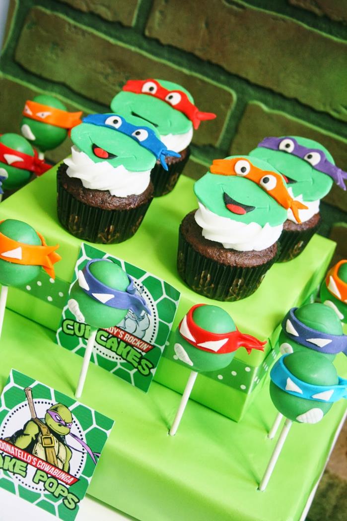 Teenage Mutant Ninja Turtles Party with Lots of Really Cool Ideas via Kara's Party Ideas KarasPartyIdeas.com #TMNTParty #PartyIdeas #Supplies (22)