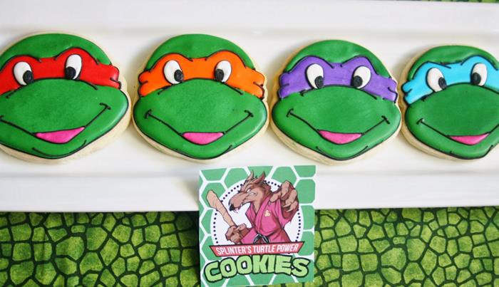 Teenage Mutant Ninja Turtles Party with Lots of Really Cool Ideas via Kara's Party Ideas KarasPartyIdeas.com #TMNTParty #PartyIdeas #Supplies (18)