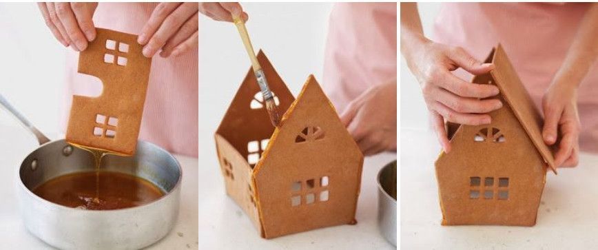 Χριστουγεννιατικα μπισκοτοσπιτα! Η καλύτερη συνταγή για Χριστουγεννιάτικα σπιτάκια