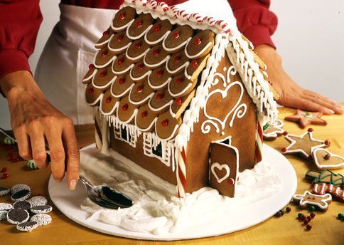 Χριστουγεννιατικα μπισκοτοσπιτα! Η καλύτερη συνταγή για Χριστουγεννιάτικα σπιτάκια