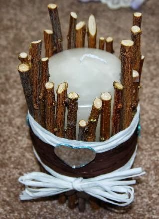 χριστουγεννιάτικο-κερί-με-κλαράκια-