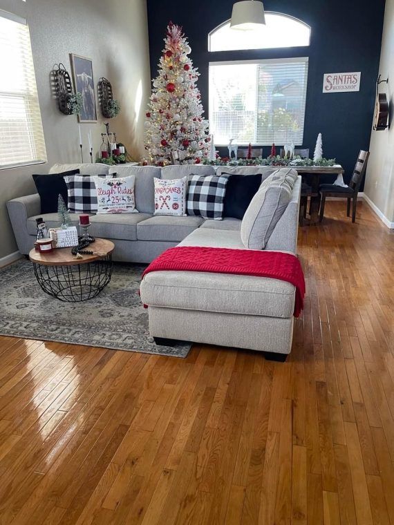 55 χριστουγεννιατικες ιδεες διακοσμησης για το σαλονι σας