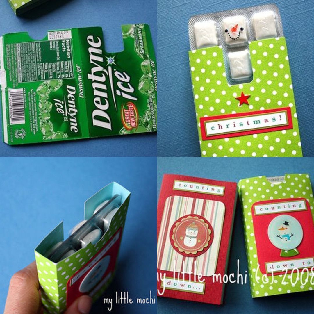 χριστουγεννιάτικο-ημερολόγιο-από-πακέτο-από-τσίχλες-