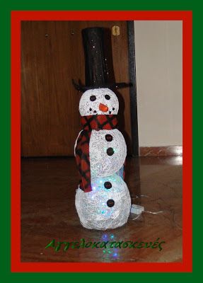 Φωτεινός Χιονάνθρωπος !