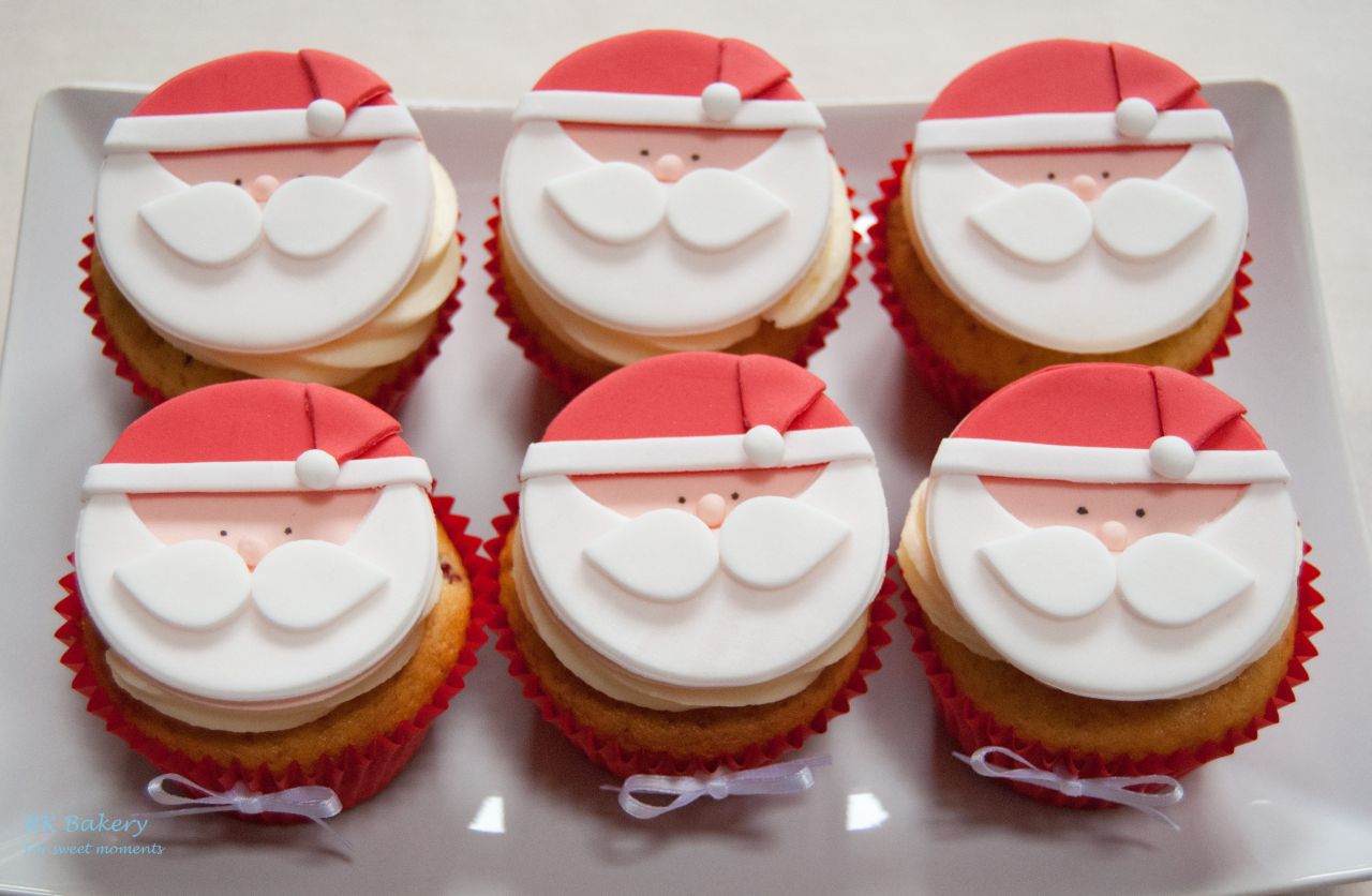 Ιδεες για Χριστουγεννιάτικα cupcakes